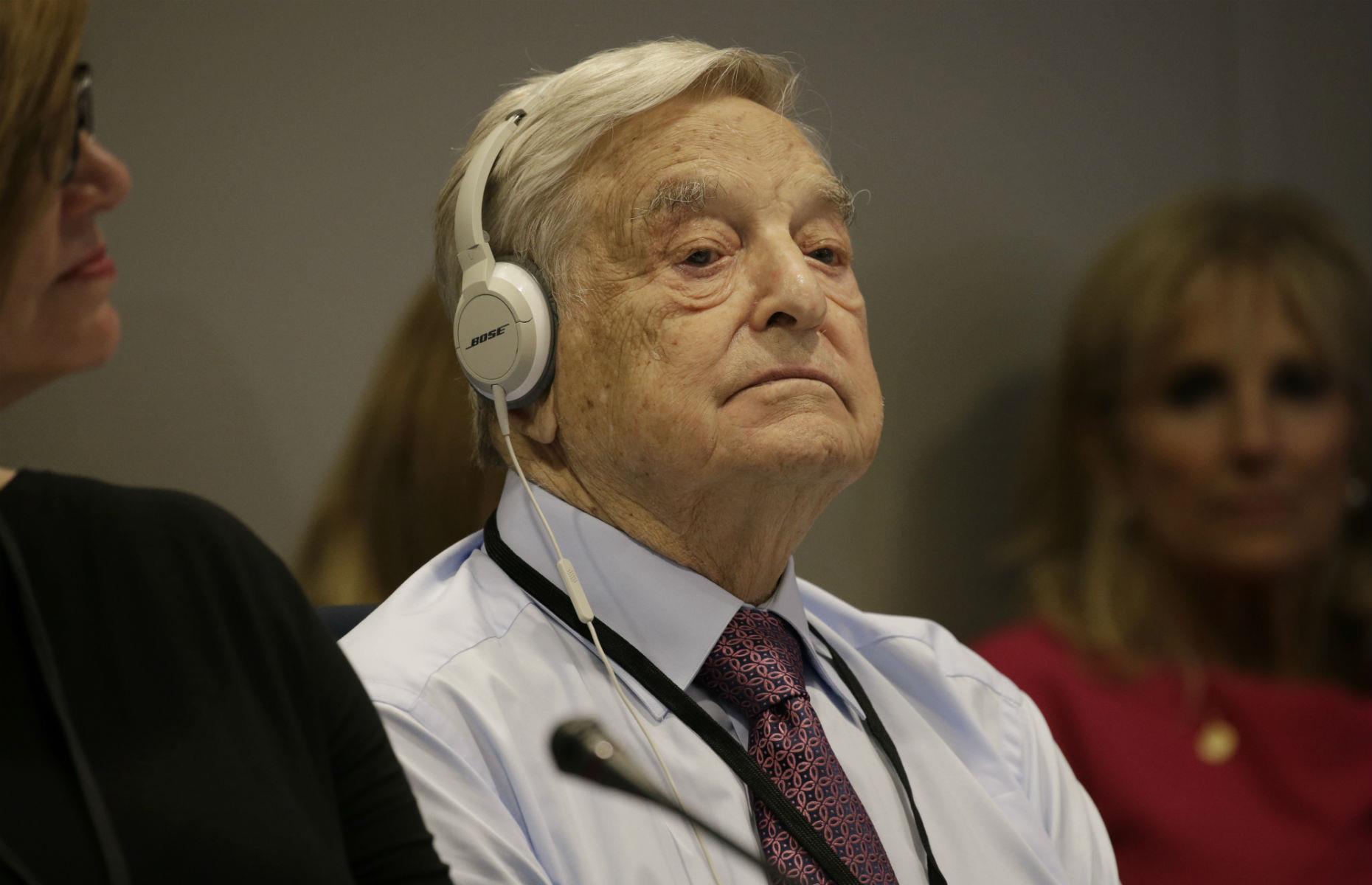 George Soros, billionaire and chairman of Soros Fund Management